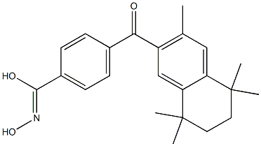 4-((3,5,5,8,8-pentamethyl-5,6,7,8-tetrahydro-2-naphthyl)carbonyl)benzoic acid oxime