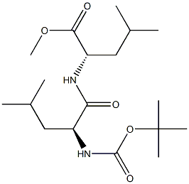 tert-butyloxycarbonyl-leucyl-leucine methyl ester