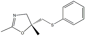 (R,S)-2,5-Dimethyl-5-phenylsulfanylmethyl-4,5-dihydrooxazole