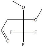 3,3-DIMETHOXY-4,4,4-TRIFLUOROBUTAN-1-ONE Structure