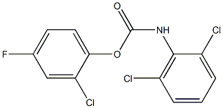 2-chloro-4-fluorophenyl N-(2,6-dichlorophenyl)carbamate