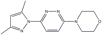 4-[6-(3,5-dimethyl-1H-pyrazol-1-yl)pyridazin-3-yl]morpholine