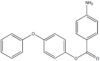 4-phenoxyphenyl 4-aminobenzoate Structure