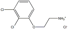 2-(2,3-dichlorophenoxy)-1-ethanaminium chloride
