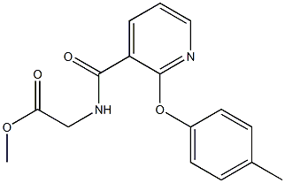 methyl 2-({[2-(4-methylphenoxy)-3-pyridyl]carbonyl}amino)acetate