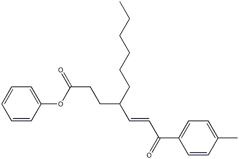 4-[(E)-3-(4-methylphenyl)-3-oxo-1-propenyl]phenyl decanoate