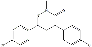 4,6-bis(4-chlorophenyl)-2-methyl-4,5-dihydro-3(2H)-pyridazinone