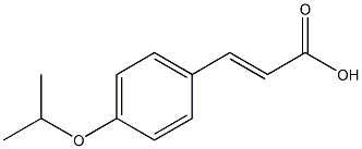 (E)-3-(4-isopropoxyphenyl)acrylic acid