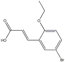 (E)-3-(5-bromo-2-ethoxyphenyl)acrylic acid|