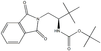 (R)-tert-butyl 1-(1,3-dioxoisoindolin-2-yl)-3,3-dimethylbutan-2-ylcarbamate