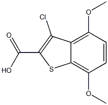3-chloro-4,7-dimethoxybenzo[b]thiophene-2-carboxylic acid