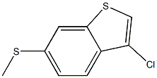 3-chloro-6-(methylthio)benzo[b]thiophene
