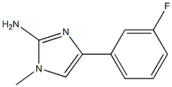 4-(3-fluorophenyl)-1-methyl-1H-imidazol-2-amine