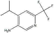 4-Isopropyl-6-trifluoromethyl-pyridin-3-ylamine