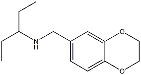 (2,3-dihydro-1,4-benzodioxin-6-ylmethyl)(pentan-3-yl)amine