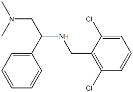 [(2,6-dichlorophenyl)methyl][2-(dimethylamino)-1-phenylethyl]amine