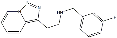 [(3-fluorophenyl)methyl](2-{[1,2,4]triazolo[3,4-a]pyridin-3-yl}ethyl)amine
