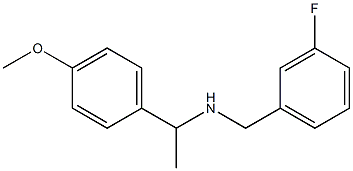 [(3-fluorophenyl)methyl][1-(4-methoxyphenyl)ethyl]amine