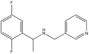 [1-(2,5-difluorophenyl)ethyl](pyridin-3-ylmethyl)amine