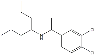 [1-(3,4-dichlorophenyl)ethyl](heptan-4-yl)amine