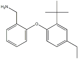 [2-(2-tert-butyl-4-ethylphenoxy)phenyl]methanamine