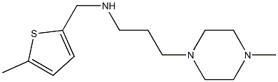 [3-(4-methylpiperazin-1-yl)propyl][(5-methylthiophen-2-yl)methyl]amine