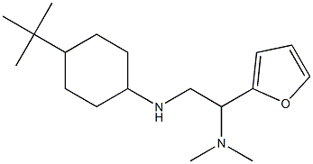 {2-[(4-tert-butylcyclohexyl)amino]-1-(furan-2-yl)ethyl}dimethylamine