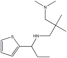 {2-[(dimethylamino)methyl]-2-methylpropyl}[1-(thiophen-2-yl)propyl]amine