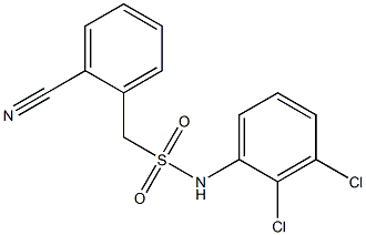 1-(2-cyanophenyl)-N-(2,3-dichlorophenyl)methanesulfonamide