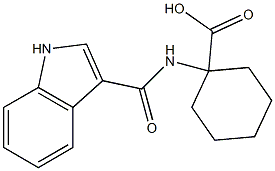 1-[(1H-indol-3-ylcarbonyl)amino]cyclohexanecarboxylic acid