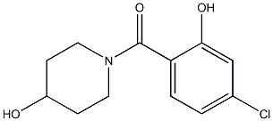 1-[(4-chloro-2-hydroxyphenyl)carbonyl]piperidin-4-ol