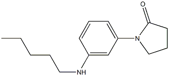 1-[3-(pentylamino)phenyl]pyrrolidin-2-one
