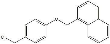 1-[4-(chloromethyl)phenoxymethyl]naphthalene