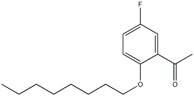 1-[5-fluoro-2-(octyloxy)phenyl]ethan-1-one