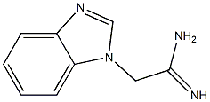 2-(1H-benzimidazol-1-yl)ethanimidamide Structure