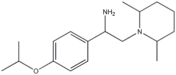 2-(2,6-dimethylpiperidin-1-yl)-1-[4-(propan-2-yloxy)phenyl]ethan-1-amine