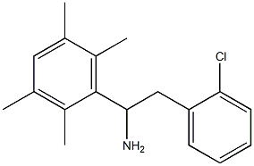 2-(2-chlorophenyl)-1-(2,3,5,6-tetramethylphenyl)ethan-1-amine
