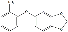 2-(2H-1,3-benzodioxol-5-yloxy)aniline 结构式