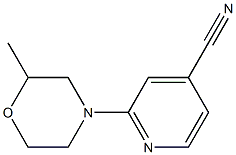 2-(2-methylmorpholin-4-yl)isonicotinonitrile