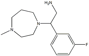 2-(3-fluorophenyl)-2-(4-methyl-1,4-diazepan-1-yl)ethan-1-amine