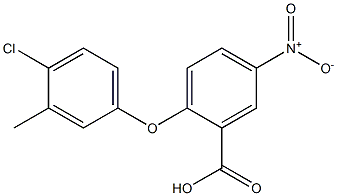 2-(4-chloro-3-methylphenoxy)-5-nitrobenzoic acid