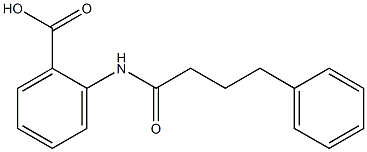 2-(4-phenylbutanamido)benzoic acid