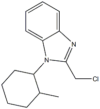 2-(chloromethyl)-1-(2-methylcyclohexyl)-1H-1,3-benzodiazole