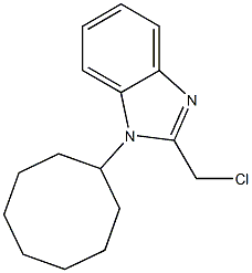 2-(chloromethyl)-1-cyclooctyl-1H-1,3-benzodiazole