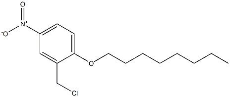 2-(chloromethyl)-4-nitro-1-(octyloxy)benzene