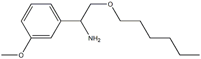 2-(hexyloxy)-1-(3-methoxyphenyl)ethan-1-amine