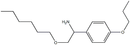 2-(hexyloxy)-1-(4-propoxyphenyl)ethan-1-amine