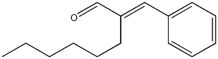 2-(phenylmethylidene)octanal 结构式