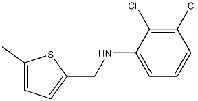 2,3-dichloro-N-[(5-methylthiophen-2-yl)methyl]aniline