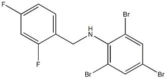 2,4,6-tribromo-N-[(2,4-difluorophenyl)methyl]aniline